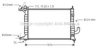 AVA QUALITY COOLING OLA2221 Radiator, engine cooling